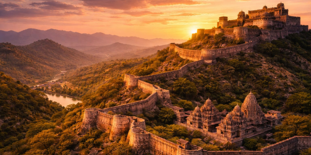 It is kumbhalgarh AI city image.